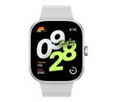 Умные часы Xiaomi Redmi Watch 4 с GPS, 1,97 дюйма, AMOLED, 41 мм, серебристый