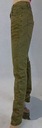 Zelené nohavice na gombíky vrecká Cecil 27/32 Stredová část (výška v páse) stredná