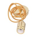 E27 Основание лампы античного цвета.