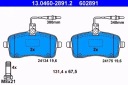 ATE DISQUES PLAQUETTES AVANT PEUGEOT 407 283MM COUPphoto 13