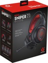 НАУШНИКИ FANTECH HG16 SNIPER 7.1 RGB ЧЕРНЫЙ КАБЕЛЬ