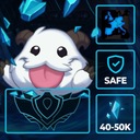 LEAGUE OF LEGENDS 40-50k БЫТЬ АККАУНТ LOL SMURF EUW БЕЗОПАСНО