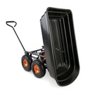 Záhradný vozík 3v1 75L záhradný fúrik do 300 kg sklápač pre domáce práce EAN (GTIN) 5903890602123