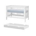 Детская кроватка Pinio Basic 140x70 с выдвижным ящиком