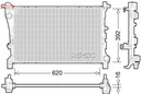 CHLODNICA, SYSTEM COOLING ENGINE DENSO DRM09166 