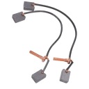 2 PCS KIT SZCZOTEK VERS MOTEUR CHARIOTS GOLFOWEGO JU2 H1801 00 1Rphoto 5