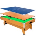 БИЛЬЯРНЫЙ СТОЛ С 8-ФУТОВОЙ БЕЖЕВОЙ СТОЛЕШКОЙ