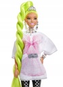 Barbie Extra HDJ44 Bábika Neónové zelené vlasy Hrdina Barbie