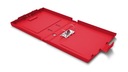 Бюджетная папка А4 ПЛАСТИКОВАЯ ЗАКРЫТАЯ 70мм moxom NEWBINDER RED