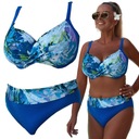 STRÓJ KĄPIELOWY DWUCZĘŚCIOWY WYSOKI STAN USZTYWNIANY KOSTIUM DAMSKI ROZ 75J