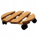 ПЛАТФОРМА ДЕРЕВЯННАЯ ПОДСТАВКА ДЛЯ ЦВЕТКА, ЦВЕТОЧНЫЙ ГОРШОК НА КОЛЕСАХ, СЪЕМНАЯ