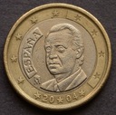 Hiszpania - 1 euro 2004