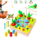 ZABAWKI MONTESSORI, DREWNIANE ZABAWKI ROZWIJAJĄCE ZDOLNOŚCI MOTORYCZNE