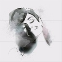 SIMPLE ART НАСТЕННАЯ ПЛИТКА бело-черная 60x60