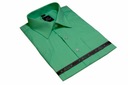 44/45 Мужская рубашка, насыщенный мятно-зеленый цвет