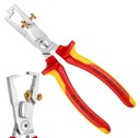 Щипцы для снятия изоляции Кабельные кусачки VDE 1 кВ KNIPEX 13 66 180