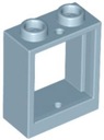 LEGO ABLAK 1X2X2 SAND BLUE NR. 60592 - 1DB