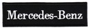 Нашивки VAR MERCEDES-BENZ 11x3 чёрно-б-чёрные