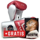 Боксерские перчатки Rival RS100 (красный/серебристый) [Вес: 14 унций].