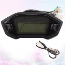 ЦИФРОВИЙ ПРИБОРНА ПАНЕЛЬ МОТОЦИКЛЕТНИЙ LCD СПІДОМЕТР DROGOMIERZ ТАХОМЕТР ЧОРНИЙ ПАНЕЛЬ  фото 14