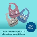 Силиконовый нагрудник Canpol с BONJOUR POCKET 4м+