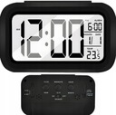 БУДИЛЬНИК С ПОДСВЕТКОЙ, ЖК-ЧАСЫ, ТЕРМОМЕТР, БУДИЛЬНИК, СВЕТОДИОДНАЯ ПОДСВЕТКА, ПОДСВЕТКА