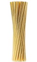 SŁOMKA DO PICIA PAPIEROWA ZŁOTA METALICZNA-24 SZTUKI-4737