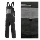 РАБОЧИЕ БРЮКИ, ЧЕРНЫЕ, УСИЛЕННЫЕ КОЛЕНКИ, БОЛЬШОЙ РАЗМЕР 64