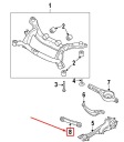 VOLVO XC70 MK2 CONNECTEUR BRAS DE SUSPENSION INFÉRIEUR ARRIÈRE AVANT 31262931photo 7