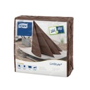 Tork LinStyle 478727 - Салфетки обеденные, коричневые