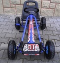 GOKART G1n С ПЕДАЛЬЮ, НАКАЧЕННЫЕ КОЛЕСА, РУЧНОЙ ТОРМОЗ