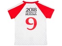 Футболка для маленького болельщика сборной Польши, 104 см.