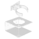 ДЕРЖАТЕЛЬ ДЛЯ ХРАНЕНИЯ МЕЧА АКРИЛОВАЯ ПОДСТАВКА ПРОЗРАЧНАЯ СТЕНА