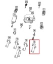 RAM 1500 Антенна от 19 до 24 Модуль бесключевого доступа Dodge Door