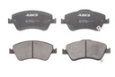 KLOCEK DE FRENADO KIT PARTE DELANTERA TOYOTA AURIS 1.3-2.2D 11.06-12.18 C12131ABE-P 