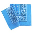 БАНДАМ, БАНДАНА, ШАРФ, СИНИЙ, СИНИЙ