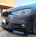 НАКЛАДКА БАМПЕРА ПЕРІД ДЛЯ BMW F30 F31 2012-2018 M SPORT ЧОРНИЙ БЛИСК  (18586100337) фото min 9