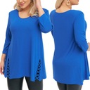 Элегантная женская туника большие размеры туники плюс