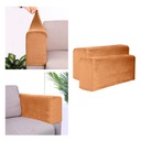 2pieces Sofa Armrest Cover Polyester Couch Arm Protector Anti Slip Camel