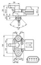 SENSOR DE PRESIÓN COMBUSTIBLES FORD EE.UU. EXPEDITION 5.4 