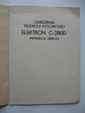 Televízor ELEKTRON C-280D- Návod na použitie Názov Telewizor ELEKTRON C-280D- Instrukcja obsługi