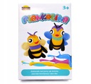 PLASTYNKA piankolina kolorowe pszczółki
