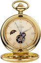 Vreckové hodinky zlaté vintage číslice rímske vreckové hodinky, Stav balenia originálne