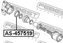 COJINETE DE ACCIONAMIENTO FEBEST PARA FORD TOURNEO COURIER 1.6 