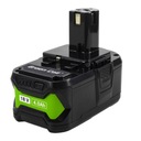 Аккумулятор Green Cell RB18L40 для системы Ryobi ONE+ 18 В, 4 Ач, 18 В