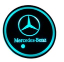 ПОДСТАВКА ДЛЯ КРУЖЕК НАПИТКОВ СВЕТОДИОДНАЯ С ЛОГОТИПОМ MERCEDES