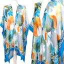 ШЕЛКОВЫЙ ПЛЯЖНЫЙ ШАРФ ПАРЕО, модное накидка под тунику, CUTE COLORS