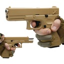 PISTOLET NA KULKI REPLIKA IMITACJA BRONI GLOCK 17 PIASKOWY CS GO CS2