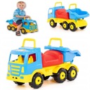 Большой самосвальный самосвал 3в1 Auto XXL с возможностью езды на толкателе