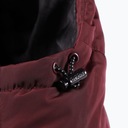 Pánska zimná bunda PROSTO Winter Adament burgundy S Dominujúci vzor logo